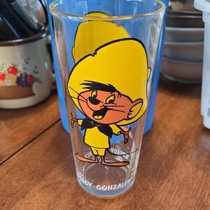 Pepsi Collector Series Glass Tumbler Speedy Gonzalez Pepsi Warner Bros. 1973